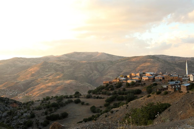 A village in the Taurus Mountains Turkey