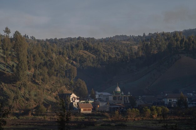 Village in the valley