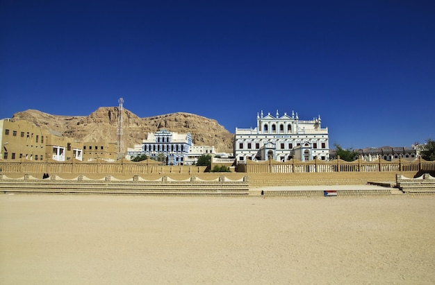 The vinatge palace in Tarim Yemen