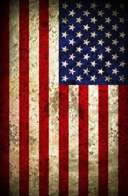 Vintage American Flag