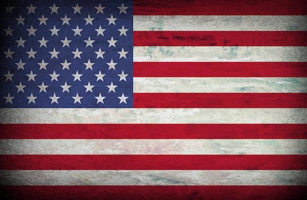 Vintage American Flag