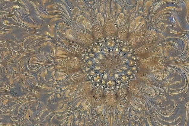 豪華な DecorxA のビンテージ アラビア花柄