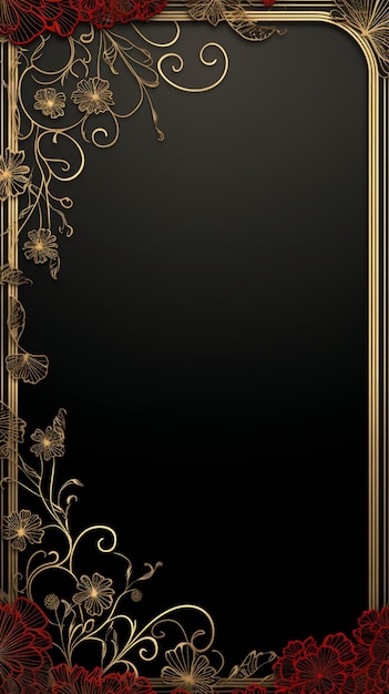 Vintage background ornamental frame