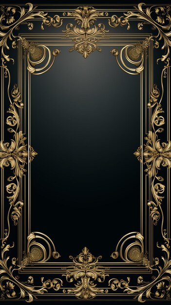 Vintage background ornamental frame