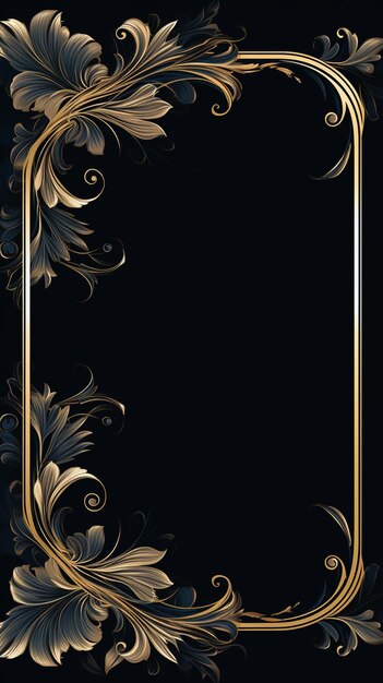 Vintage background ornamental frame