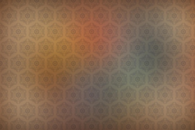 Vintage background with a pattern of hexagons