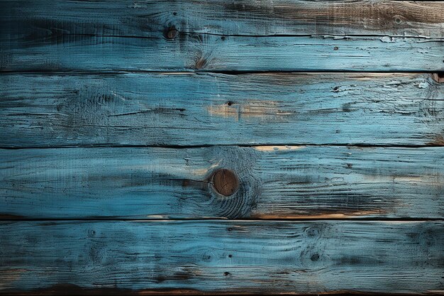 Vintage blue wooden plank texture background