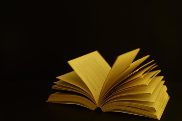 Vintage book photo in white background