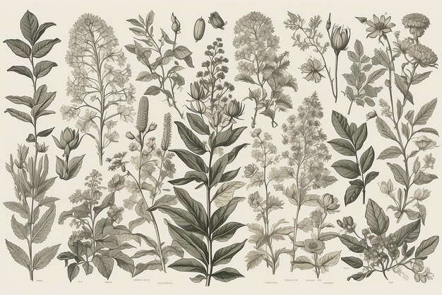 Vintage Botanical Print
