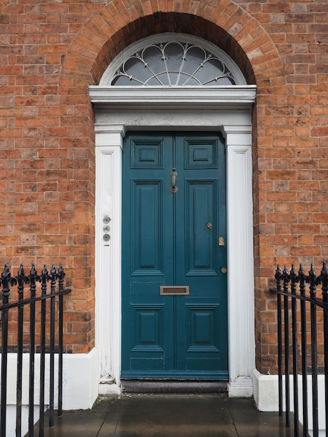 Vintage British door