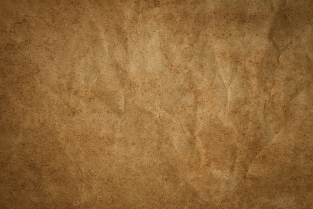 Vintage brown paper with wrinkles,abstract old paper textures for background