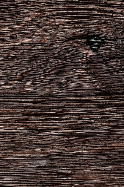Старинная коричневая поцарапанная деревянная доска