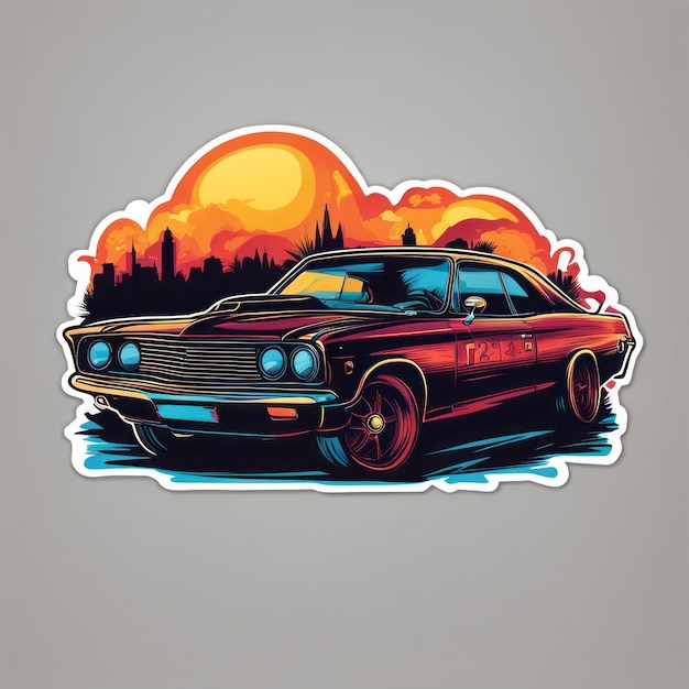 vintage car vector illustration vintage car vector illustration vintage car on the road