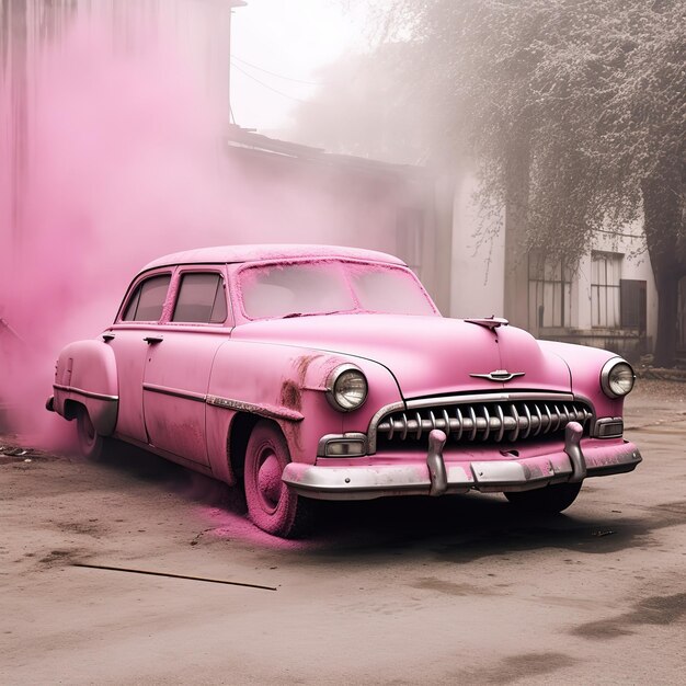 Premium AI Image Vintage Car vintage-classic-cars-telegraph