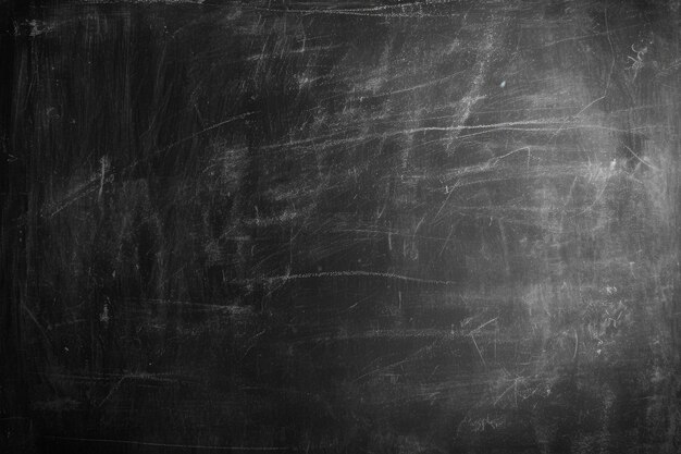 Photo vintage chalkboard texture with smudged eraser marks for education background