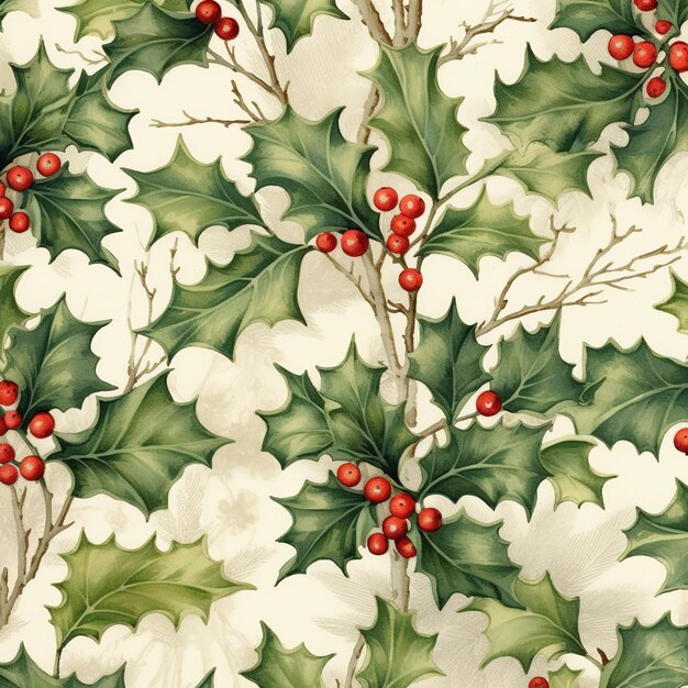 Vintage Christmas pattern