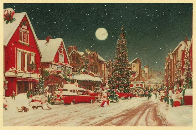 Vintage Christmas Postcard