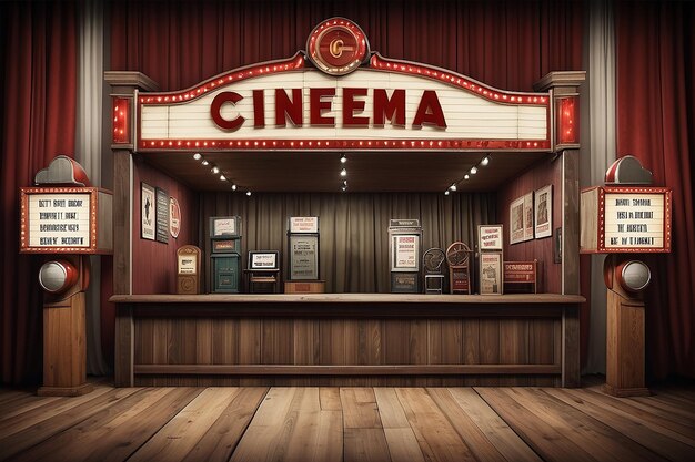 Foto immagine di cinema vintage