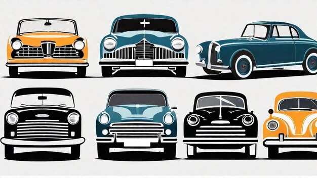 Vintage Classic Car Collection