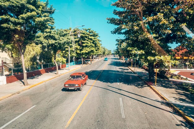 Vintage classic Russian car rides do