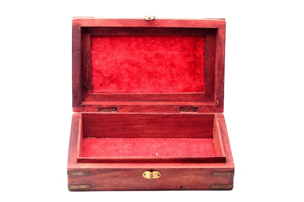 Vintage closed wooden box