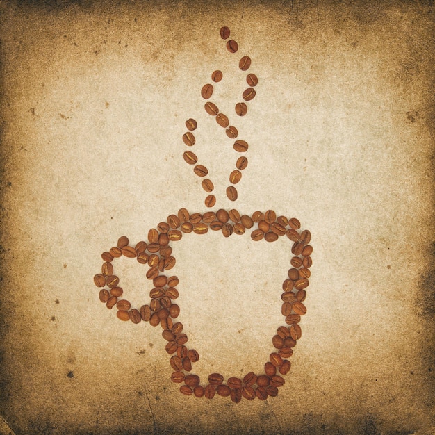 Vintage coffee background