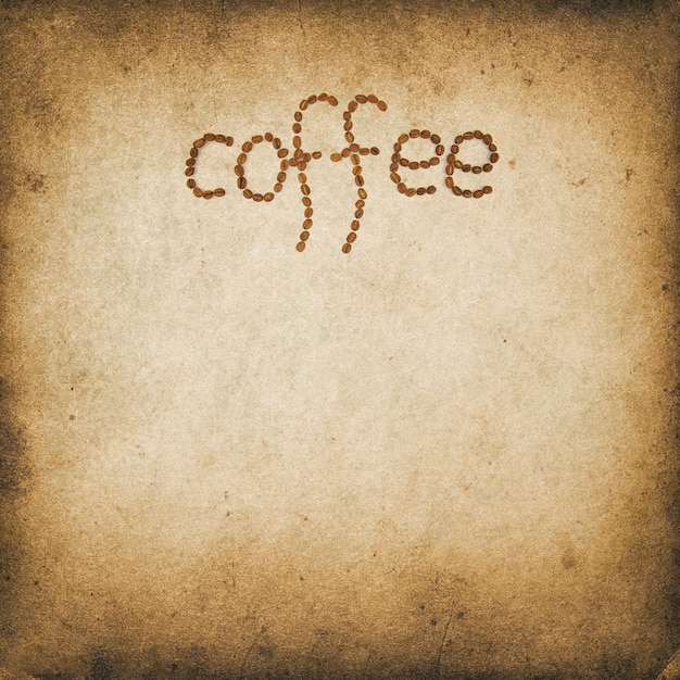 Vintage coffee background