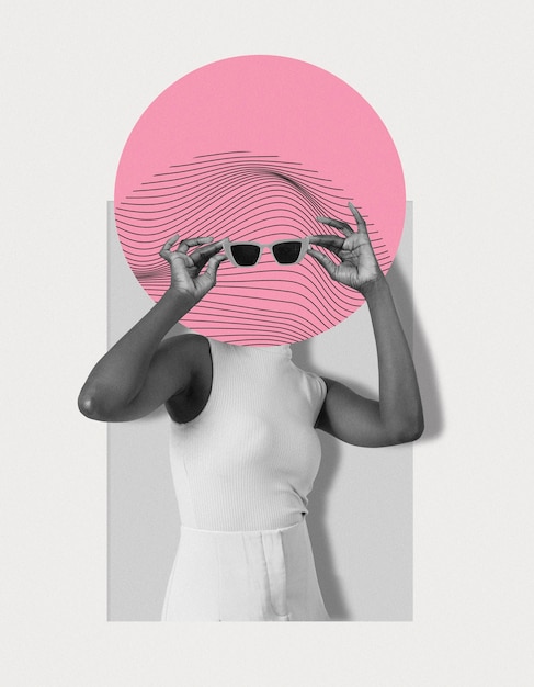 vintage collage design