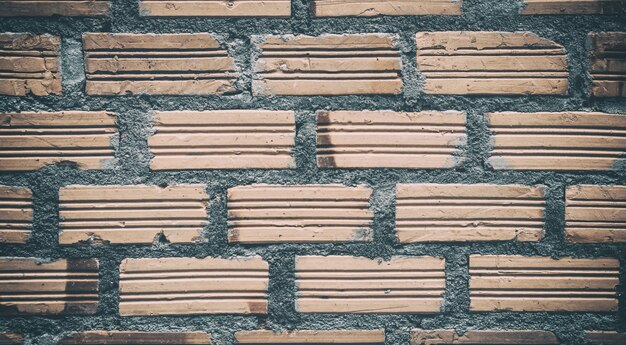 vintage color brown wall bricks texture wallpaper background