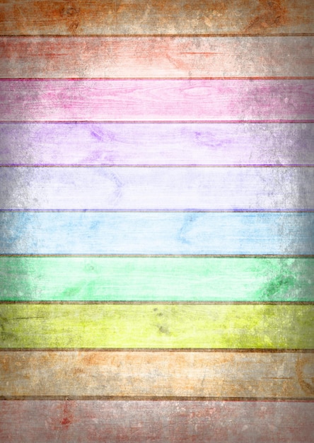 Vintage colorful wood background