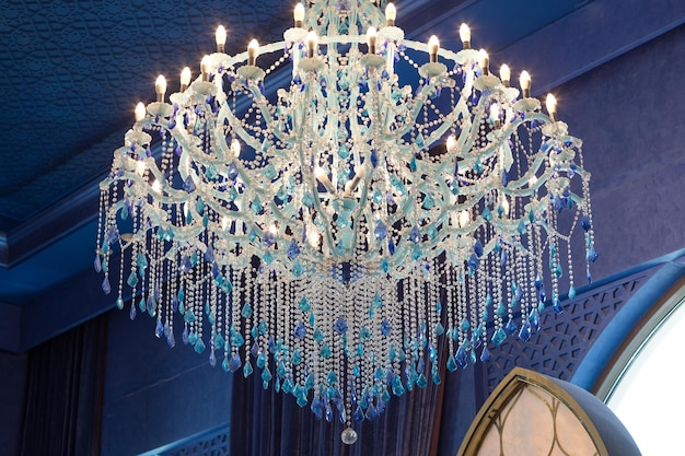 vintage crystal chandelier