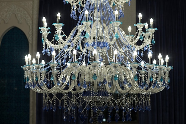 vintage crystal chandelier