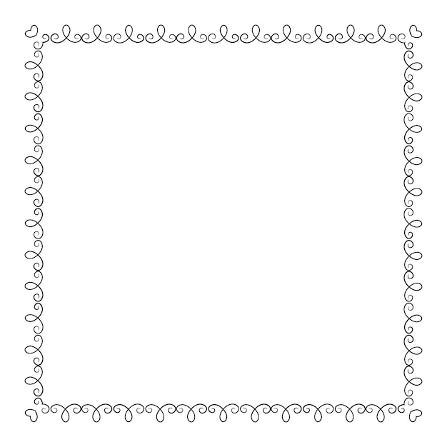 Vintage decoratieve raamontwerpelement met ornamentele patronen