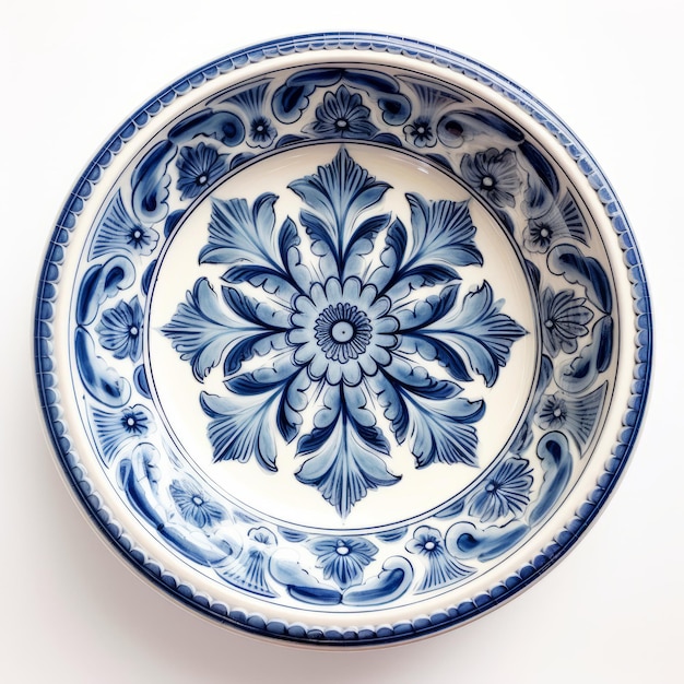 Vintage Delft tegels Decoratieve schaal