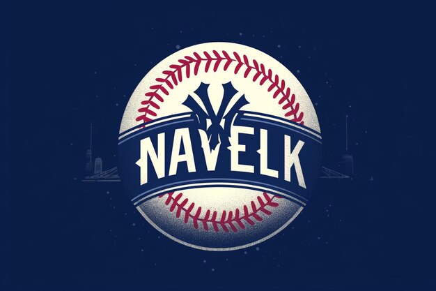 Photo vintage design new york city baseball typography ready to print premium