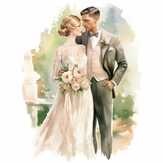 Vintage Dreams Nostalgic Wedding Attire