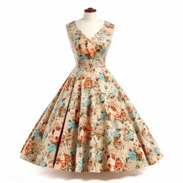 A vintage dress from the 1950s