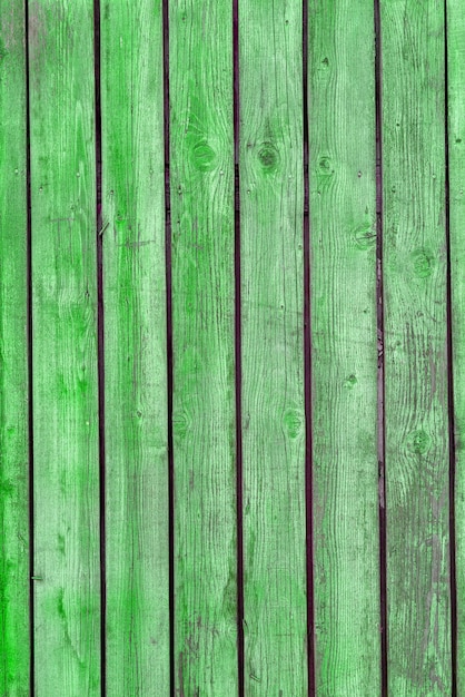 Vintage fence of old wooden boards Texture of an aging wooden surface Beautiful wooden background