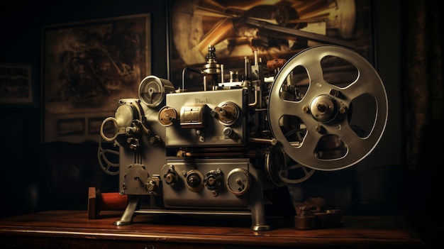 Vintage filmprojector