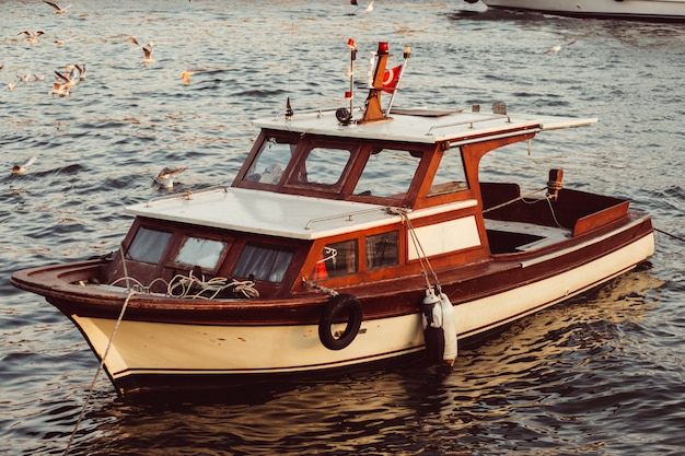 Premium Photo  Vintage fishing boat