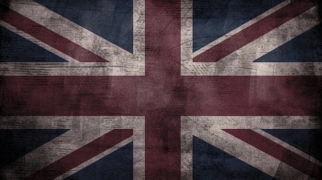 The vintage flag of great britain wallpaper texture