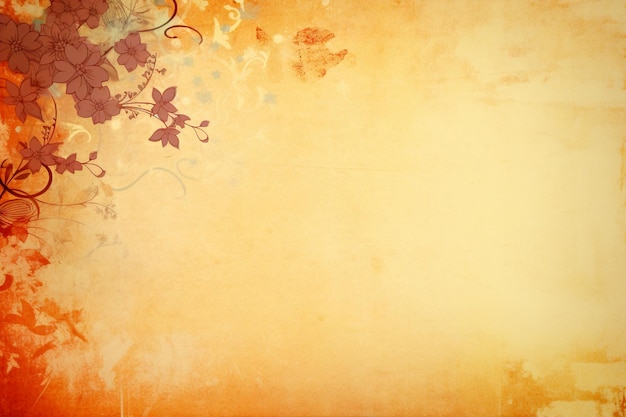 vintage floral pattern background
