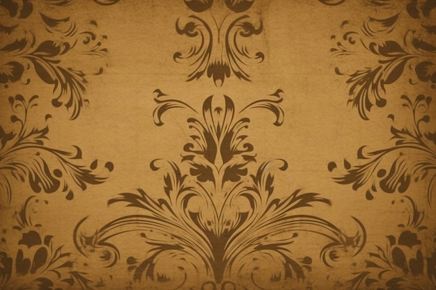 Vintage floral pattern background