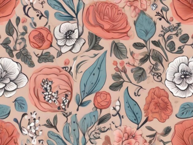 Vintage Floral Pattern