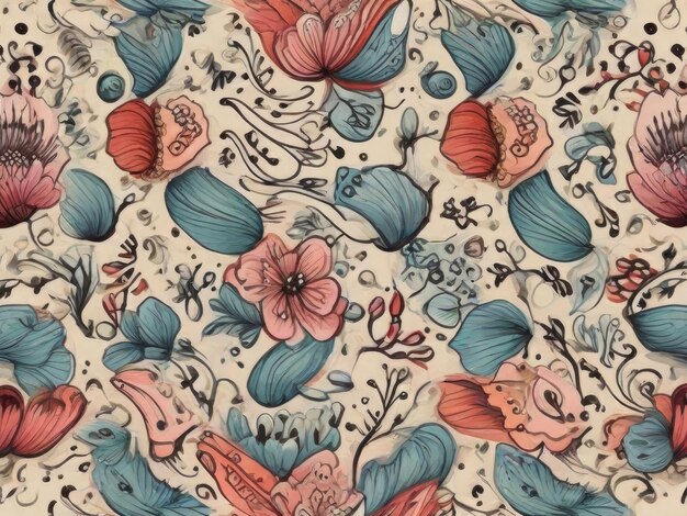 Vintage Floral Pattern