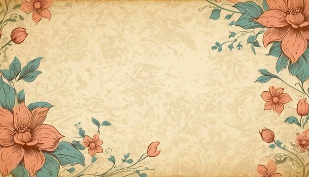 Vintage Floral Pattern