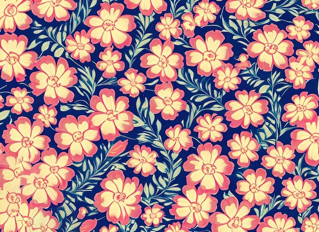 Vintage floral pattern