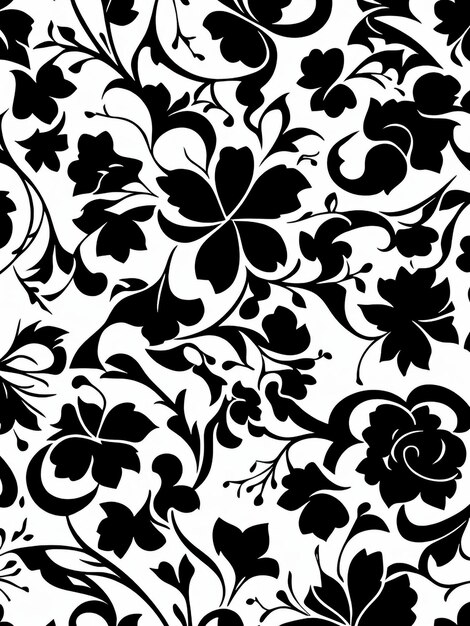 Vintage Floral Seamless Vector design