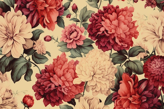 vintage flower background