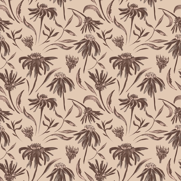 Vintage flower pattern